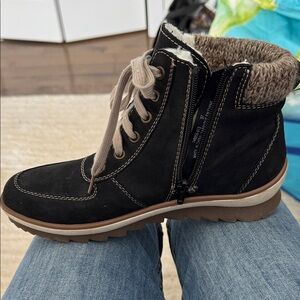 West way Women's Black Ankle Boots size 7